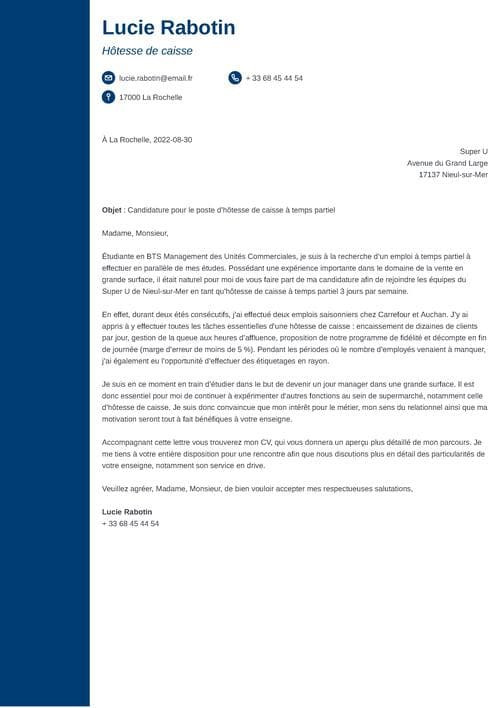 Comment Rédiger Une Lettre De Motivation Convaincante Pour Postuler Dans La Grande Distribution