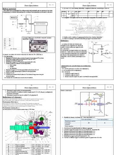 Guide Pratique Pour Calculer Un Train Picyclo Dal Et Comprendre Son Fonctionnement Plan Taire